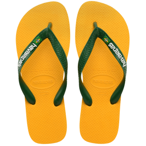 Women's Brazil Logo Flip Flops